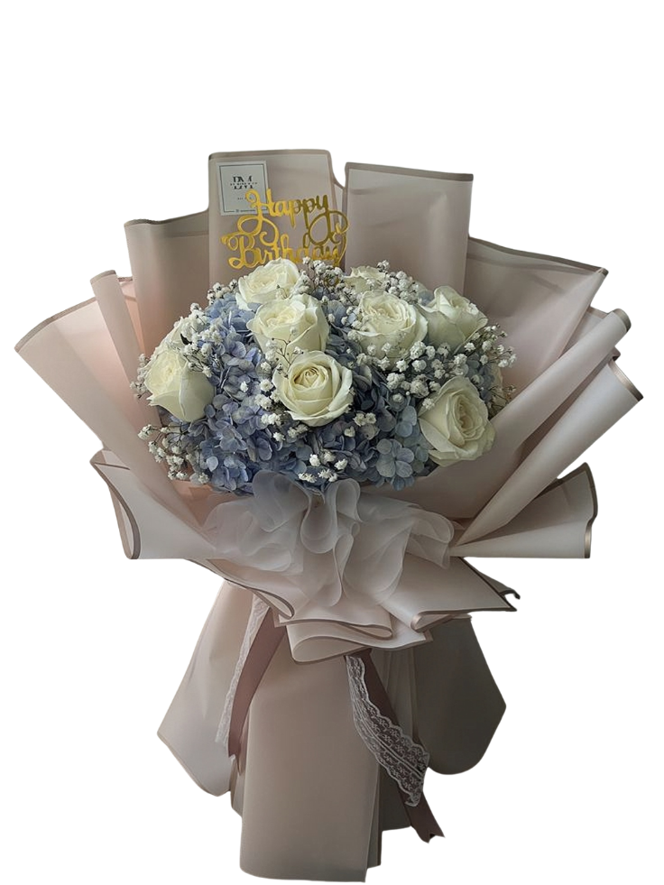 Amethyst Birthday Bouquet