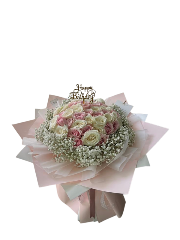 Cupid Birthday Bouquet