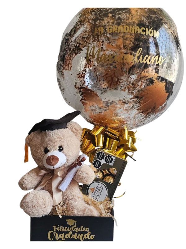 Ferrero Graduation Ballon Bouquet
